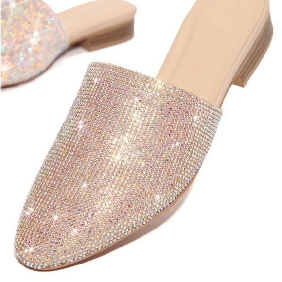 🚨//The Glitz// Champagne Slide/ Flat - Picture 5 of 8